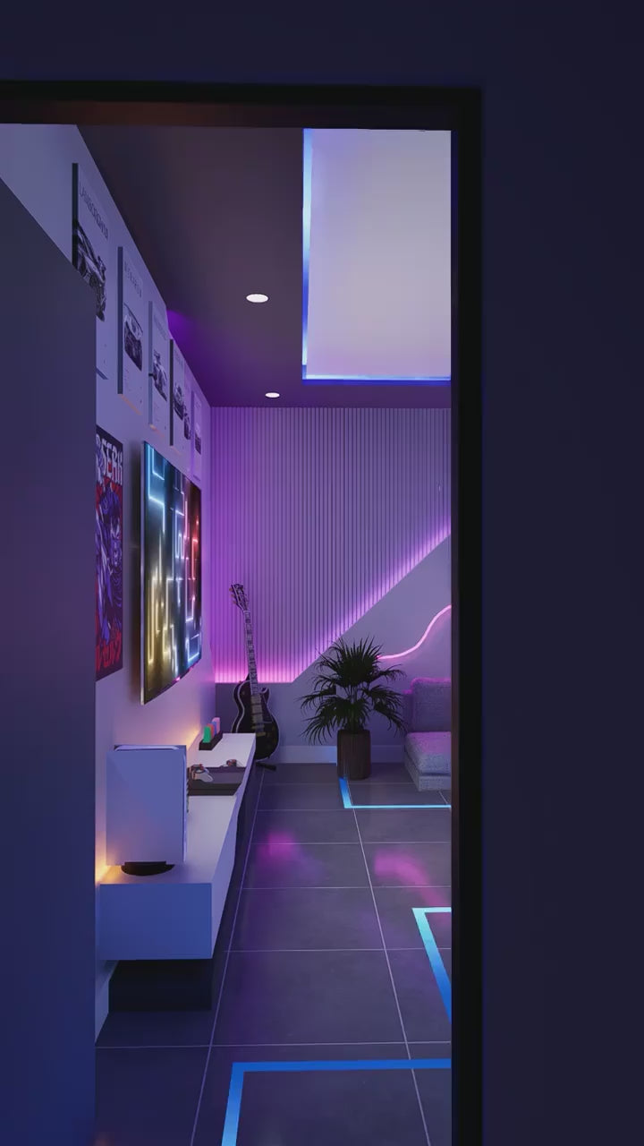 ⭐ RGB Neon Strip Lights – Ultimate Room Glow Setup